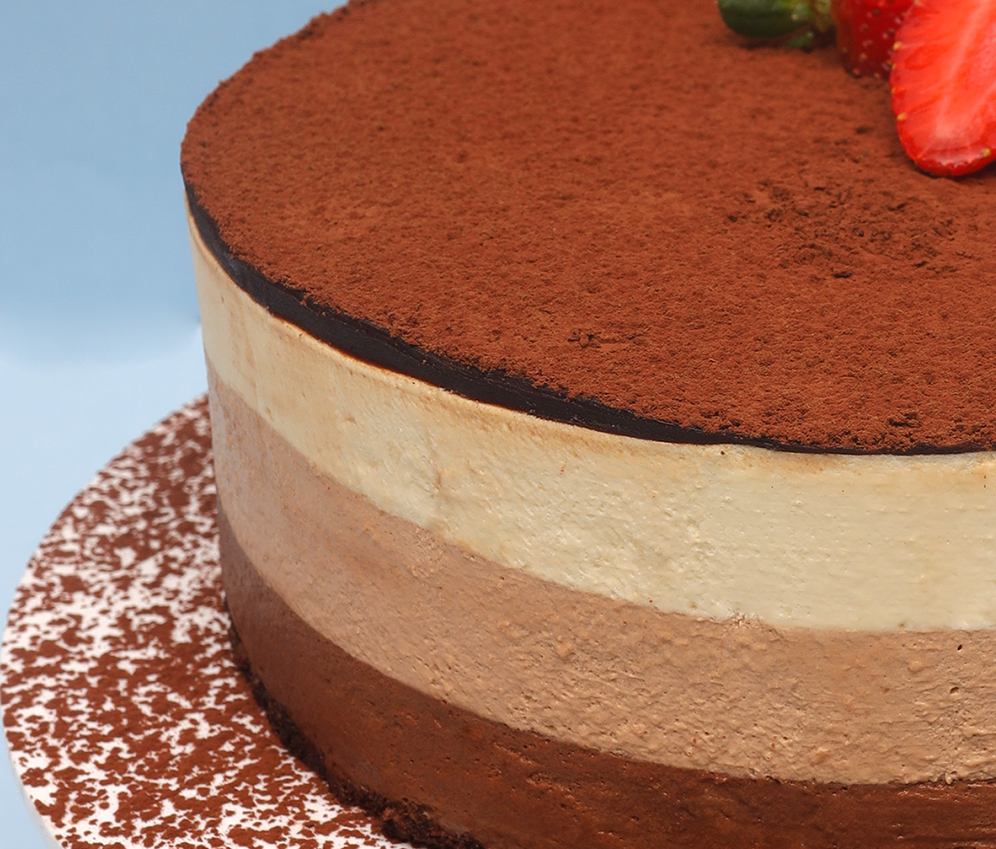 Uni Bread Fort Lee - Sliced Chocolate Mousse Cake