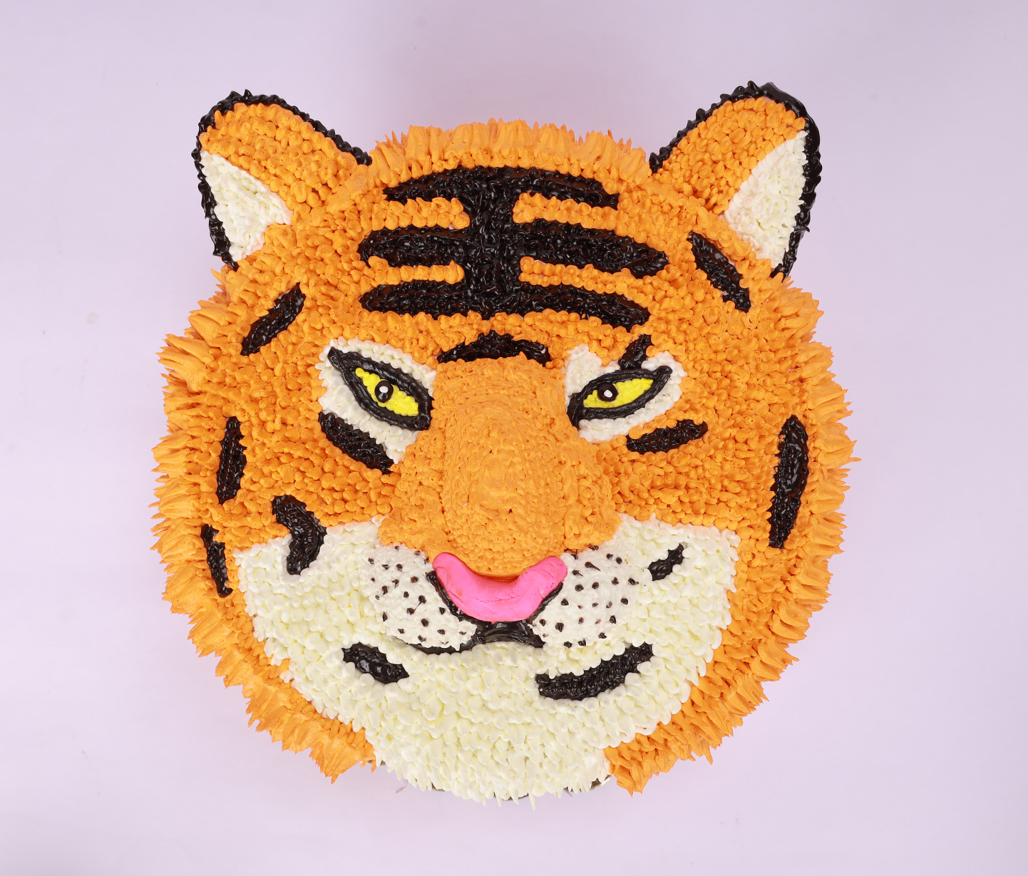 Tiger Cat Pattern Cake Roll with Stabilized Vanilla Cream - Indulge With  Mimi